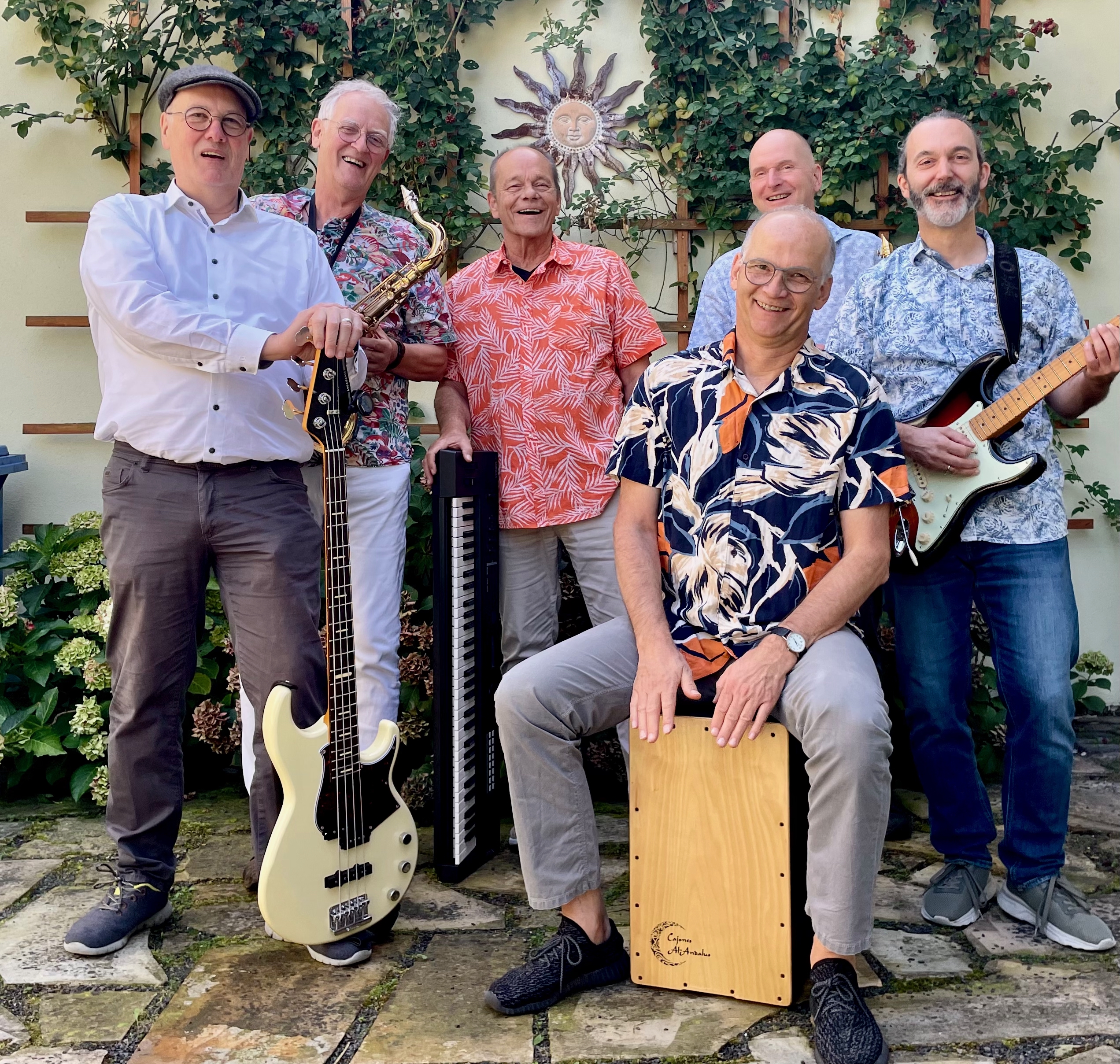 (v. l. n. r.): Christian Zimmermann, Eckart Mascus, Ulrich Wendt, Sebastian Wendt (vorne), Uwe Pohl (hinten), Ingo Merold