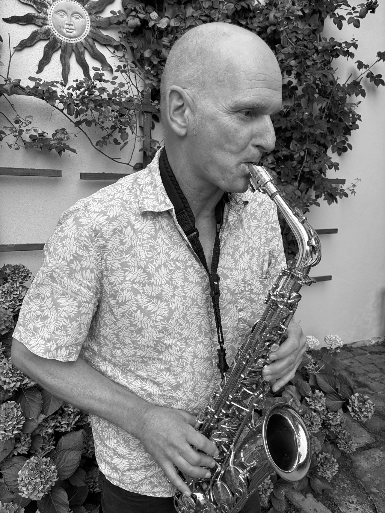 Uwe Pohl, Altsaxophon (Foto: Ulrich Wendt)